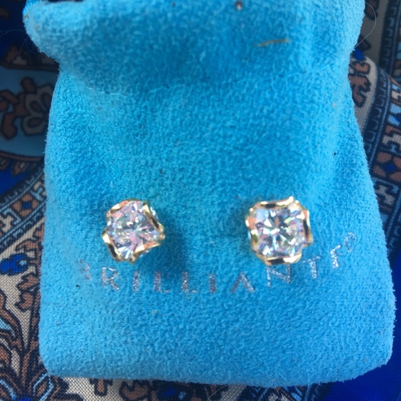 PAJ Jewelry - Big CZ stud earrings