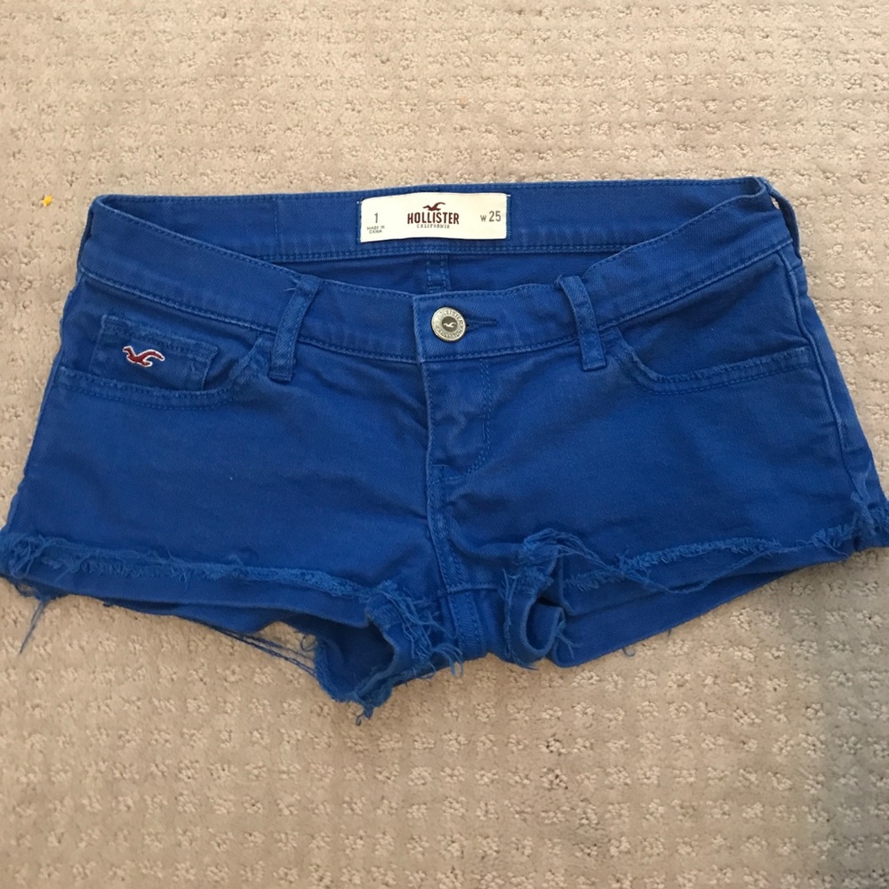 Hollister Low Rise Denim Shorts
