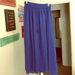 Anthropologie Maxi Skirt