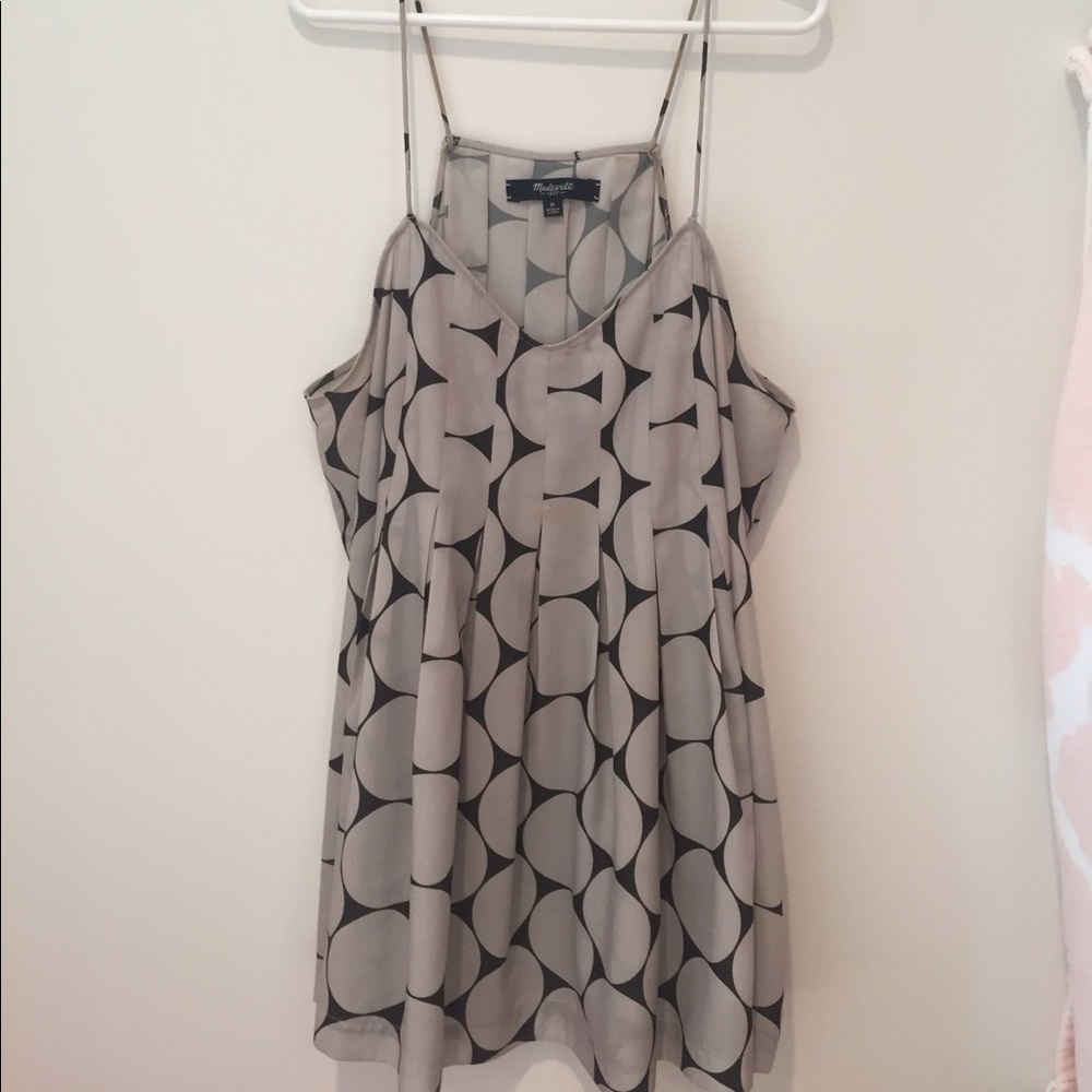 Madewell tank top in retro circle print