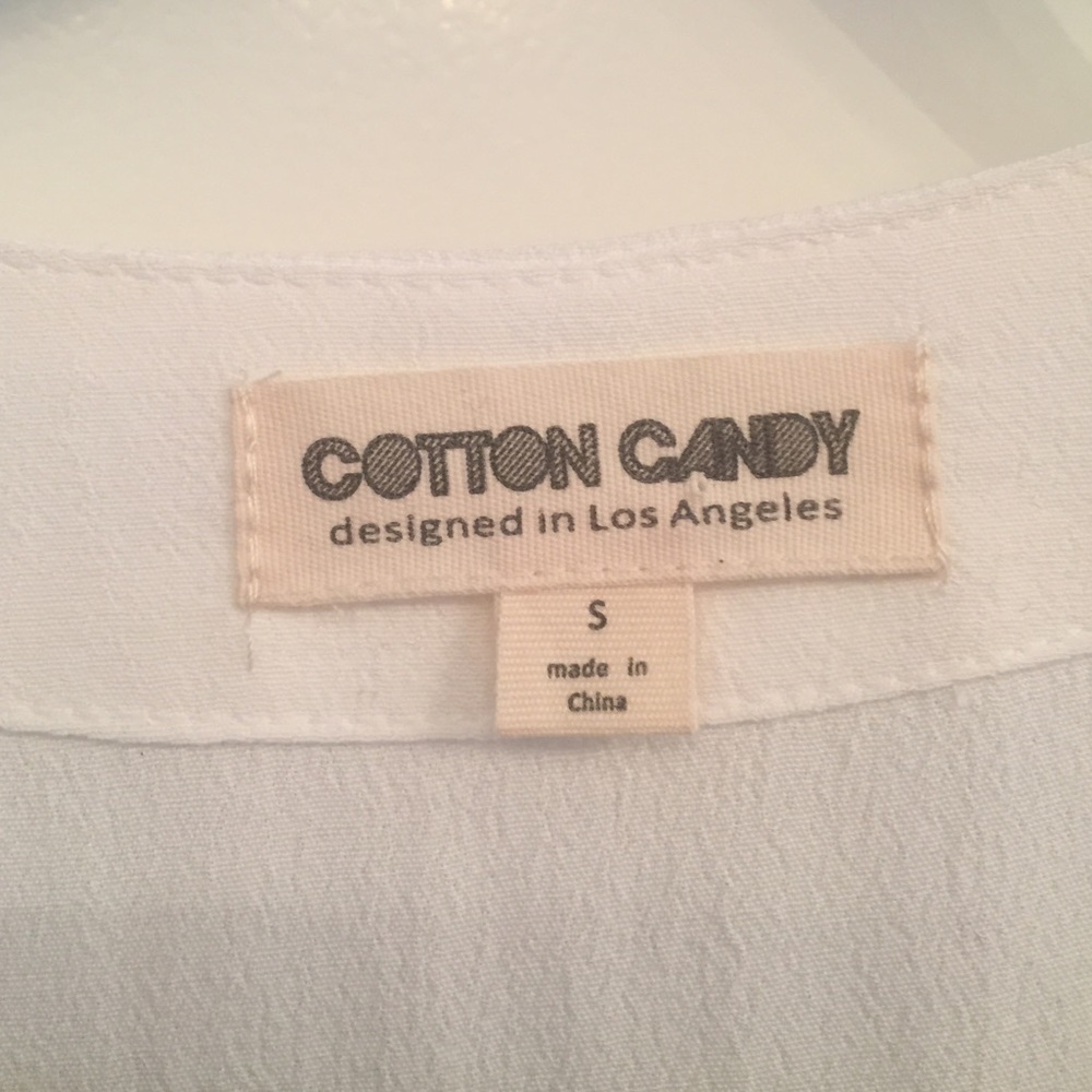 Lace up sheer top! - Picture 4 of 5