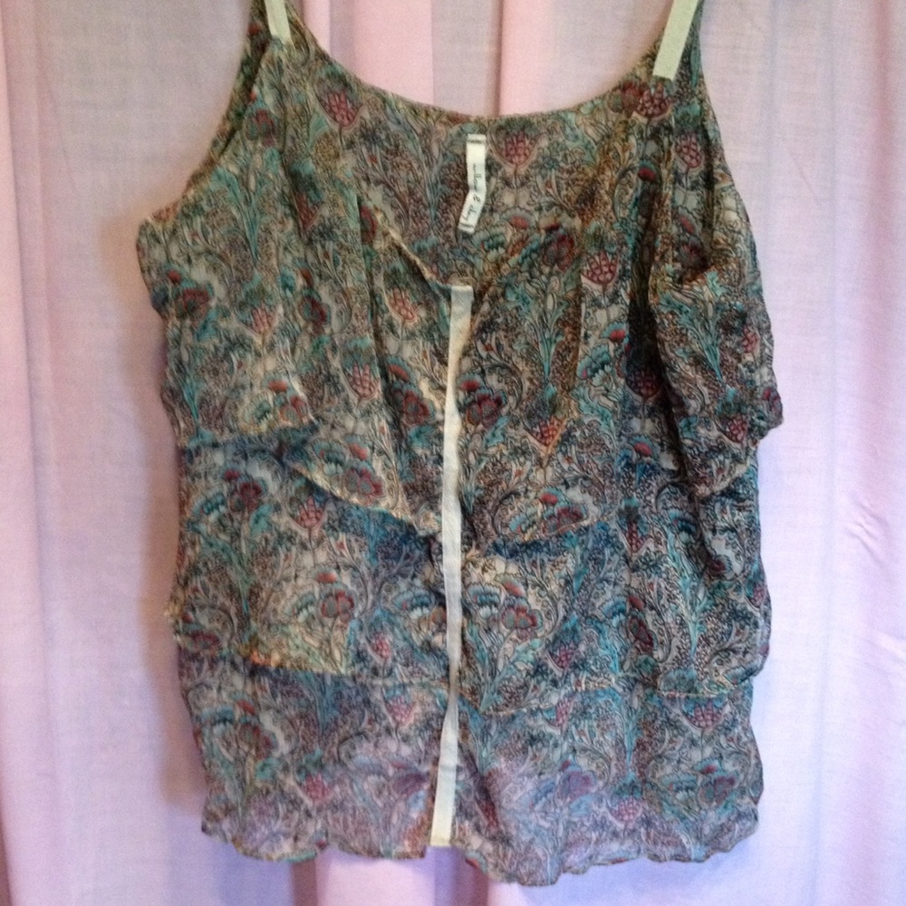 Romantic Boho Ruffled Top