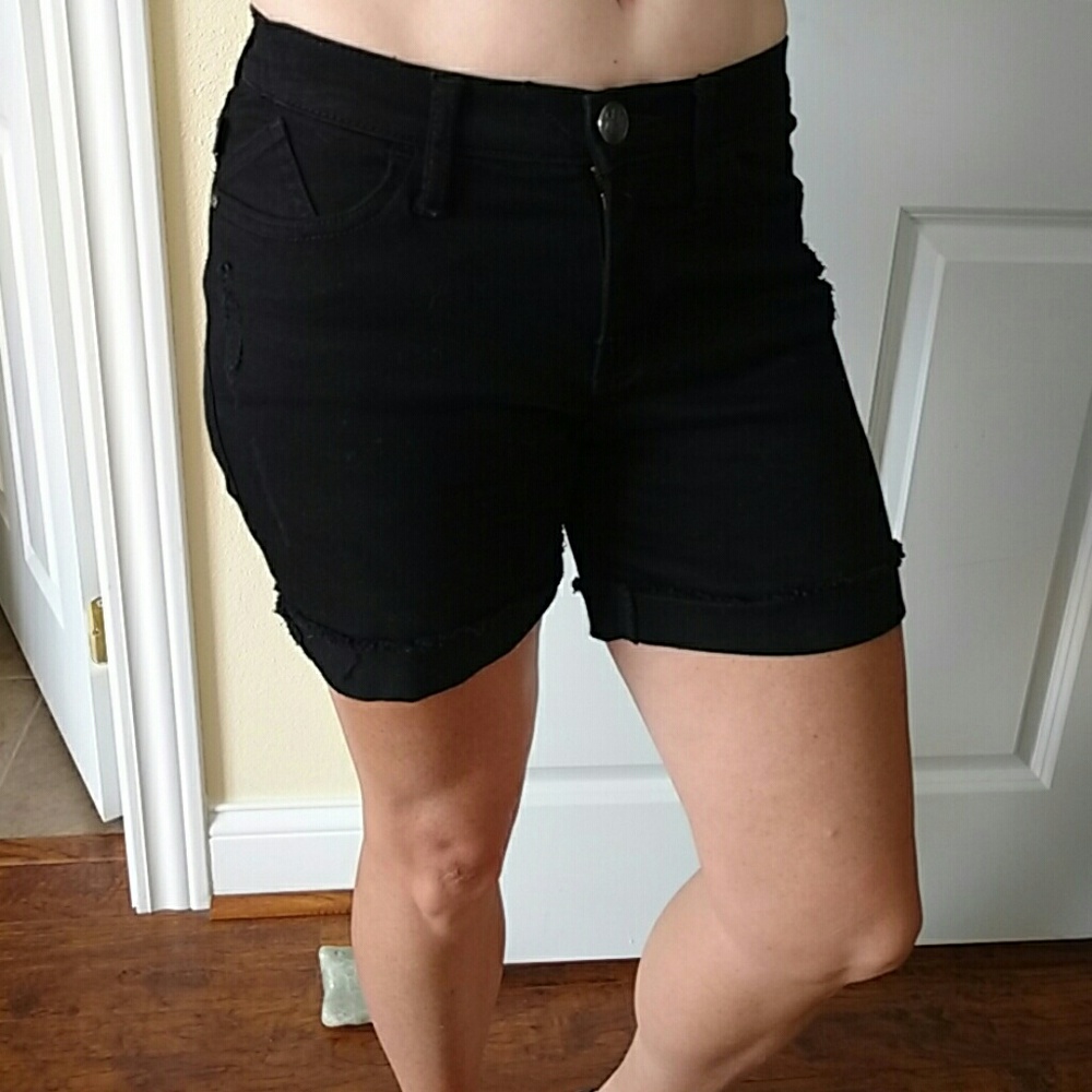 Rock & Republic Black Shorts