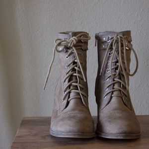 Madden Girl Lace Up Booties