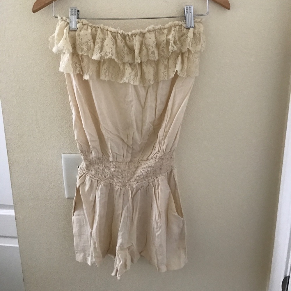 Summer lace romper!