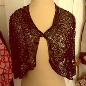 Ralph Lauren Beaded Cropped Jacket