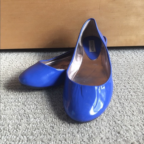 steve madden blue flats
