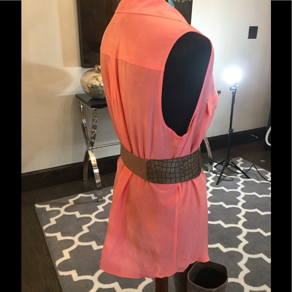 Equipment Sleeveless Blouse (100% Silk)❤️ - Picture 5 of 7