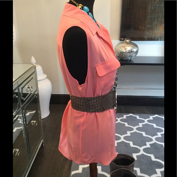 Equipment Sleeveless Blouse (100% Silk)❤️ - Picture 6 of 7