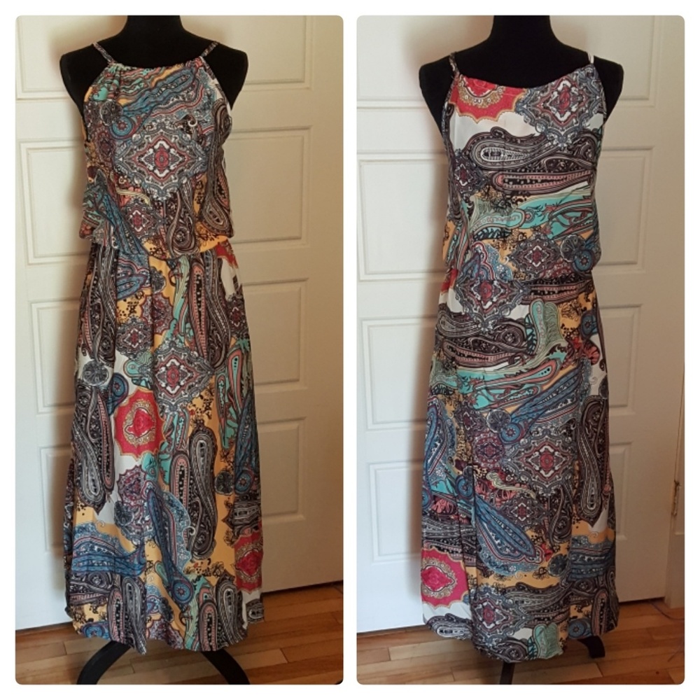 🎈LAST ONE 🎈SIZE L (FIRM)  Sleeveless Maxi Dress - Picture 7 of 8