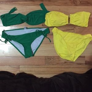 Two bikinis! Wore one summer