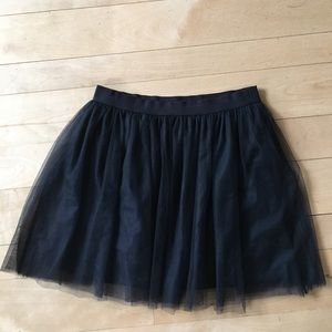 Lauren Conrad Black Tutu Style Skirt