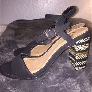 Report chunky heels