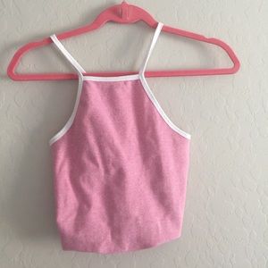 Pink Barbie crop top
