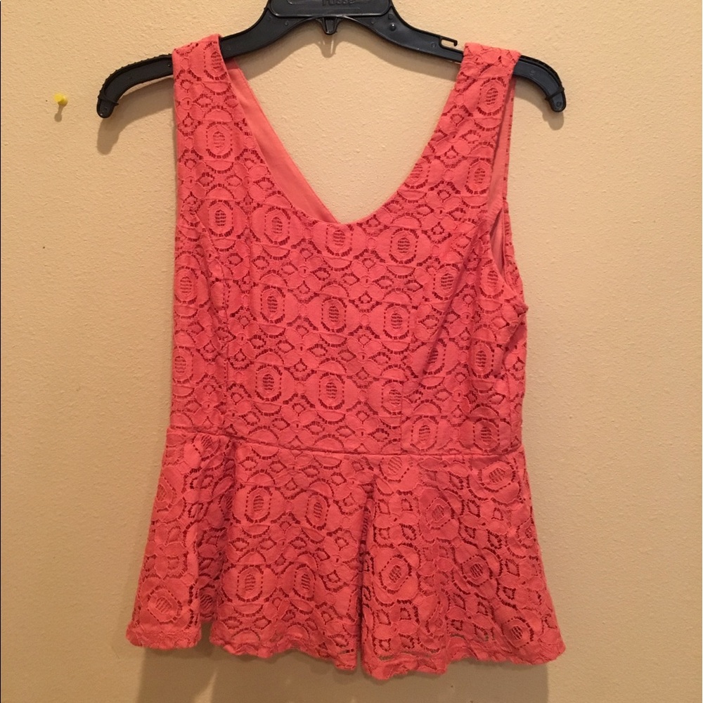 peplum tank top