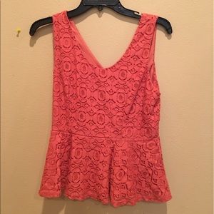 peplum tank top