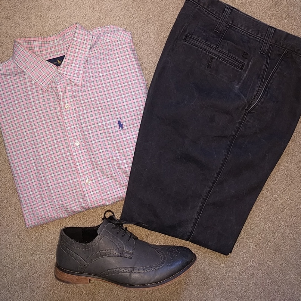 Life Made Simple Flat Front Pants