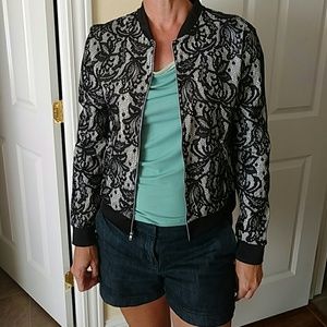 One Clothing Black Lace Jacket