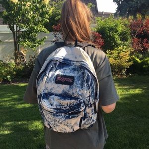 ACID WASH JANSPORT BACKPACK
