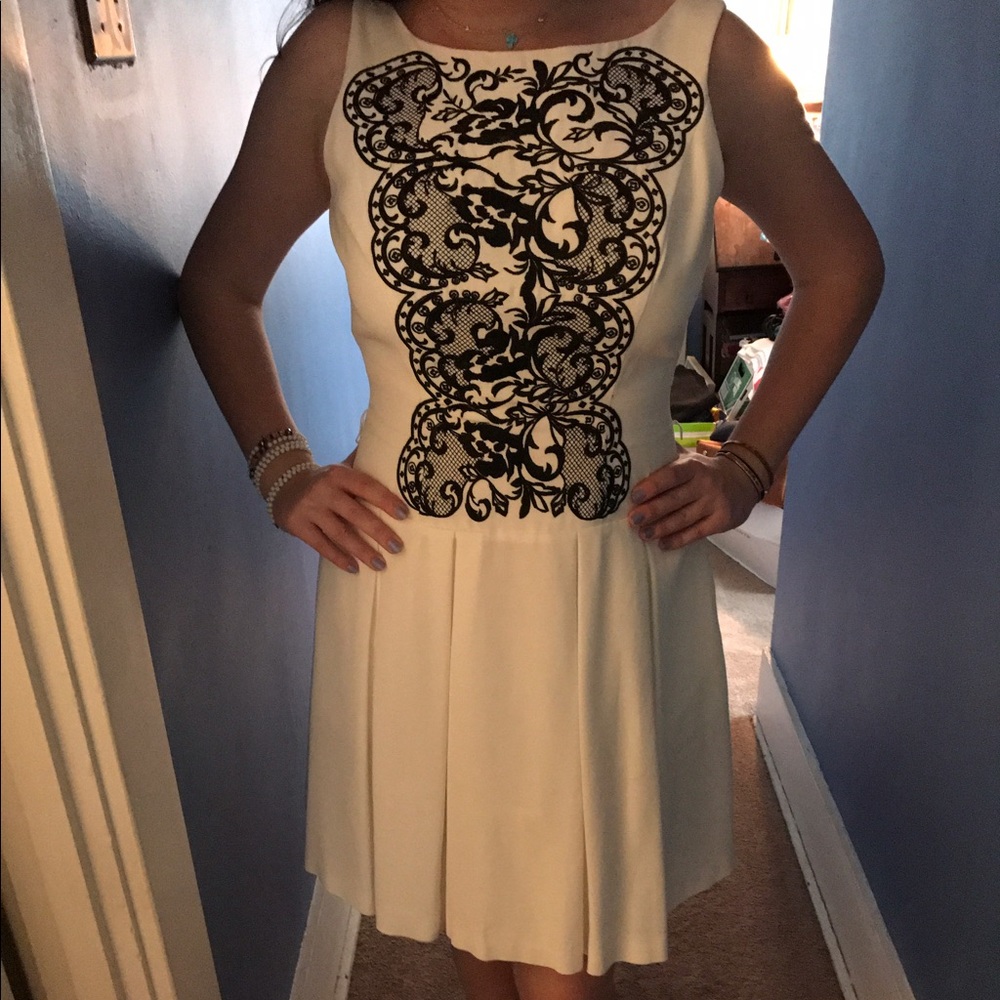 White House Black Market White dress