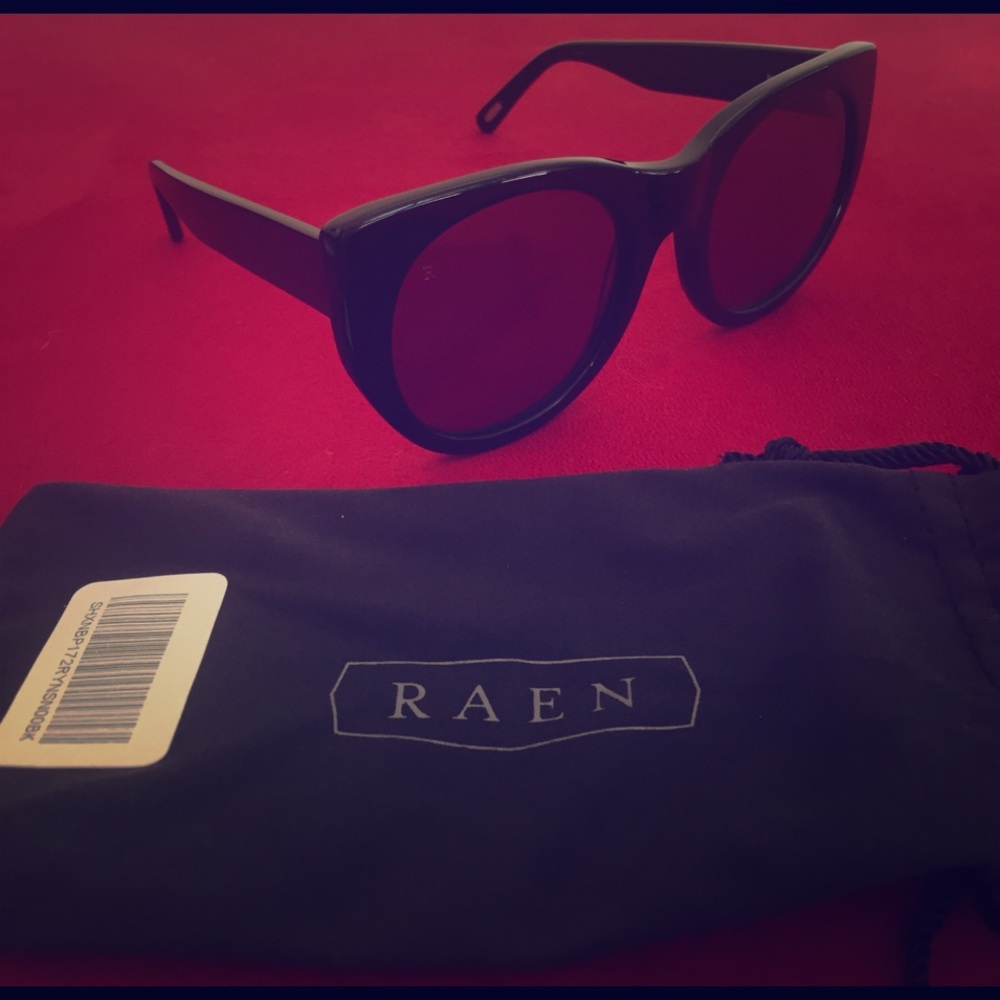 Raen Durante Sunglasses Black Rachel Zoe new