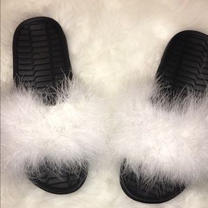 Fur Sandals