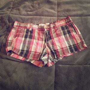 Plaid shorts