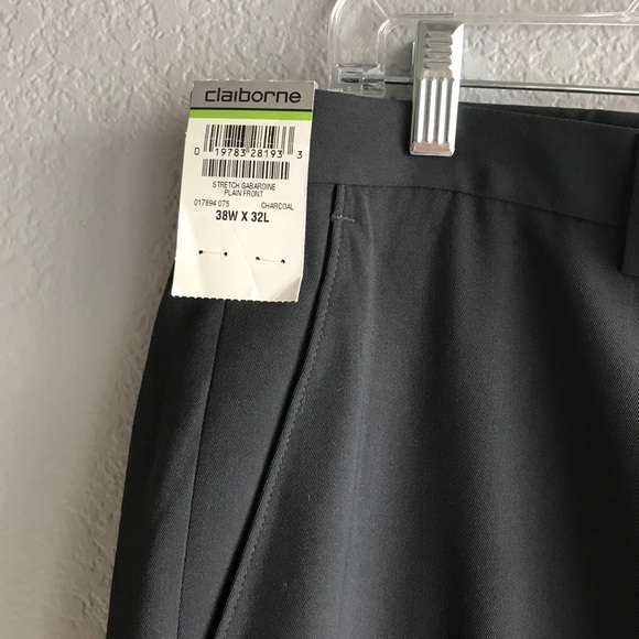 Charcoal color Men's dress pant size 38 w x 32 L - Picture 3 of 4