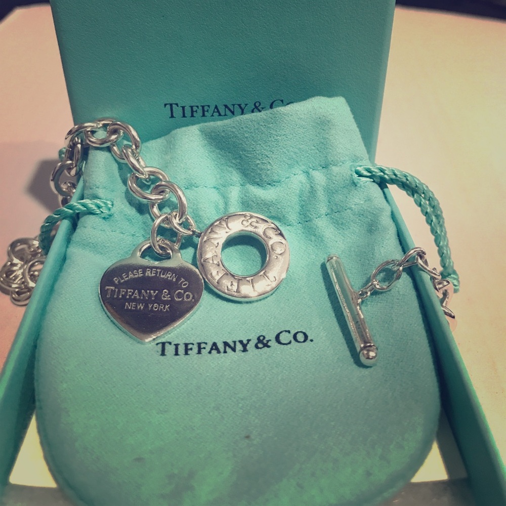 Please Return To Tiffany & Co Toggle Necklace