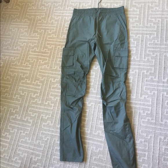 john elliott cargo pants olive