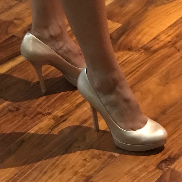 SOLD - Joan & David Platform Pumps - Picture 3 of 4