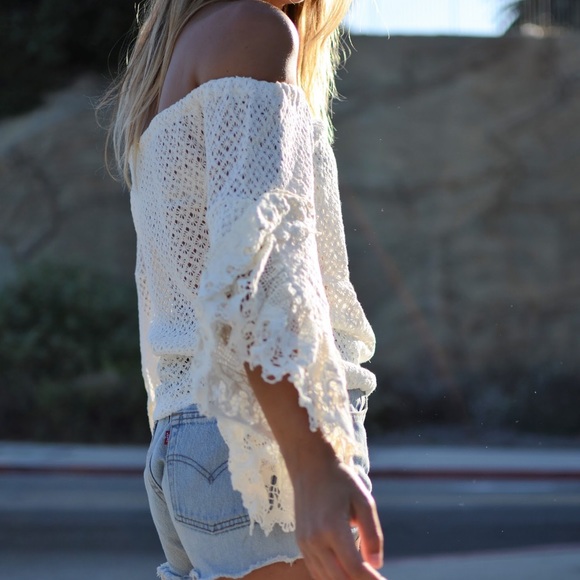 Jen's Pirate Booty for Free People Lace Top - Picture 5 of 7