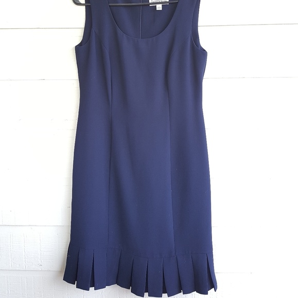 Danny and Nicole Navy Blue Dress - Picture 1 of 6