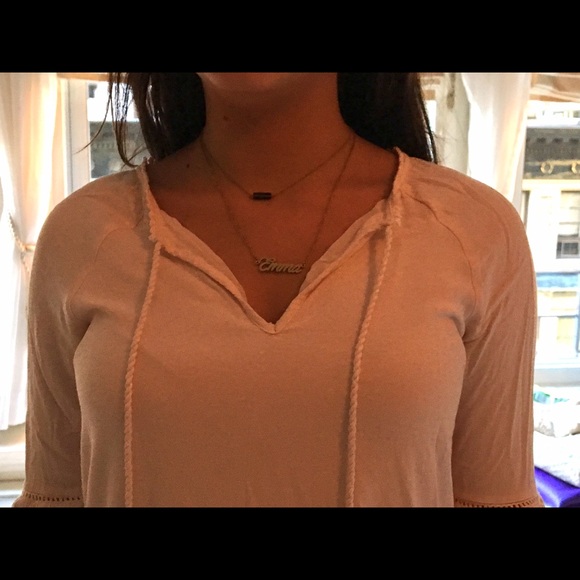 ❌SOLD❌ Forever 21 Light Pink Flowy Dress - Picture 5 of 7