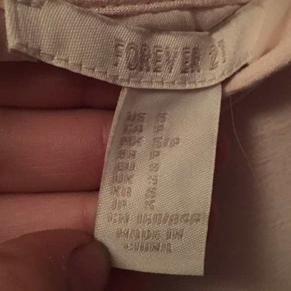 ❌SOLD❌ Forever 21 Light Pink Flowy Dress - Picture 7 of 7