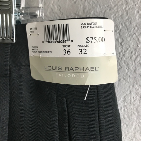 Louis Raphael tailored pant Size 36 W x 32 L - Picture 3 of 4