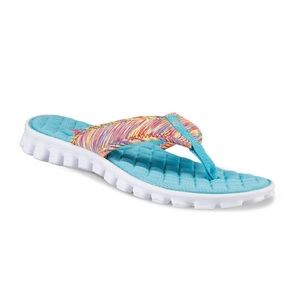 Skechers Memory Foam Gel-Infused Flip Flops