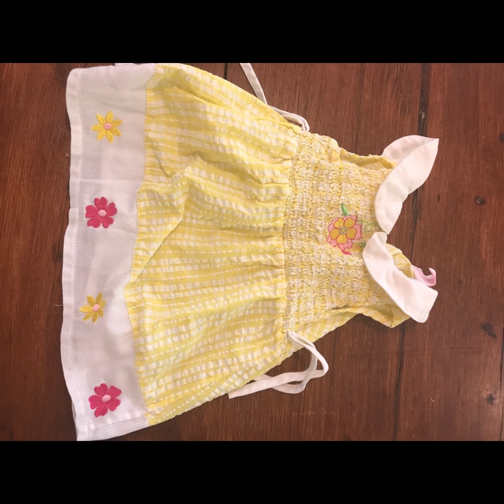 Gingham summer dress