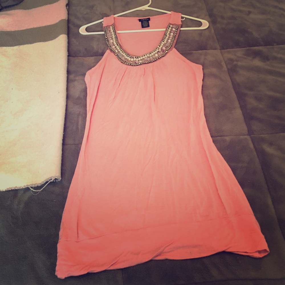 Pink summer dress
