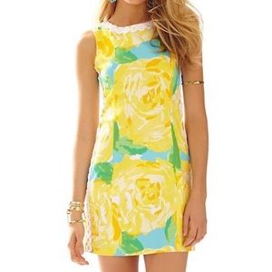 Lilly Pulitzer Mila Lace Detail Shift Dress