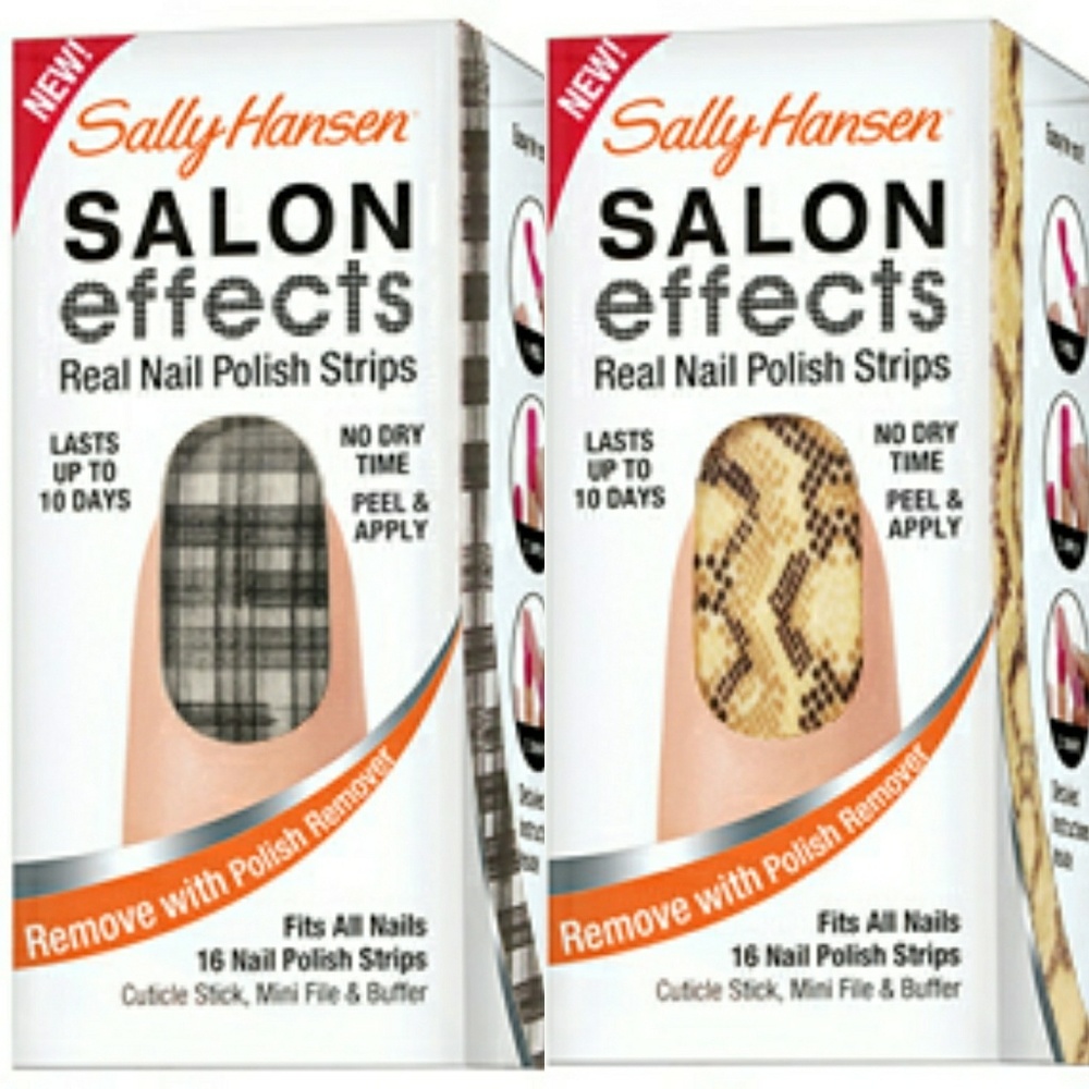 (3for$20) BUNDLE 2 NIB Sally Hansen Salon Effects