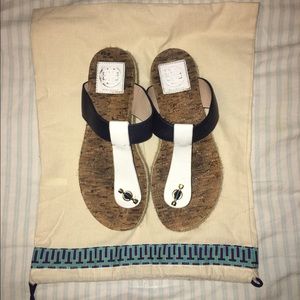 Tory Burch Cork Bed Sandals