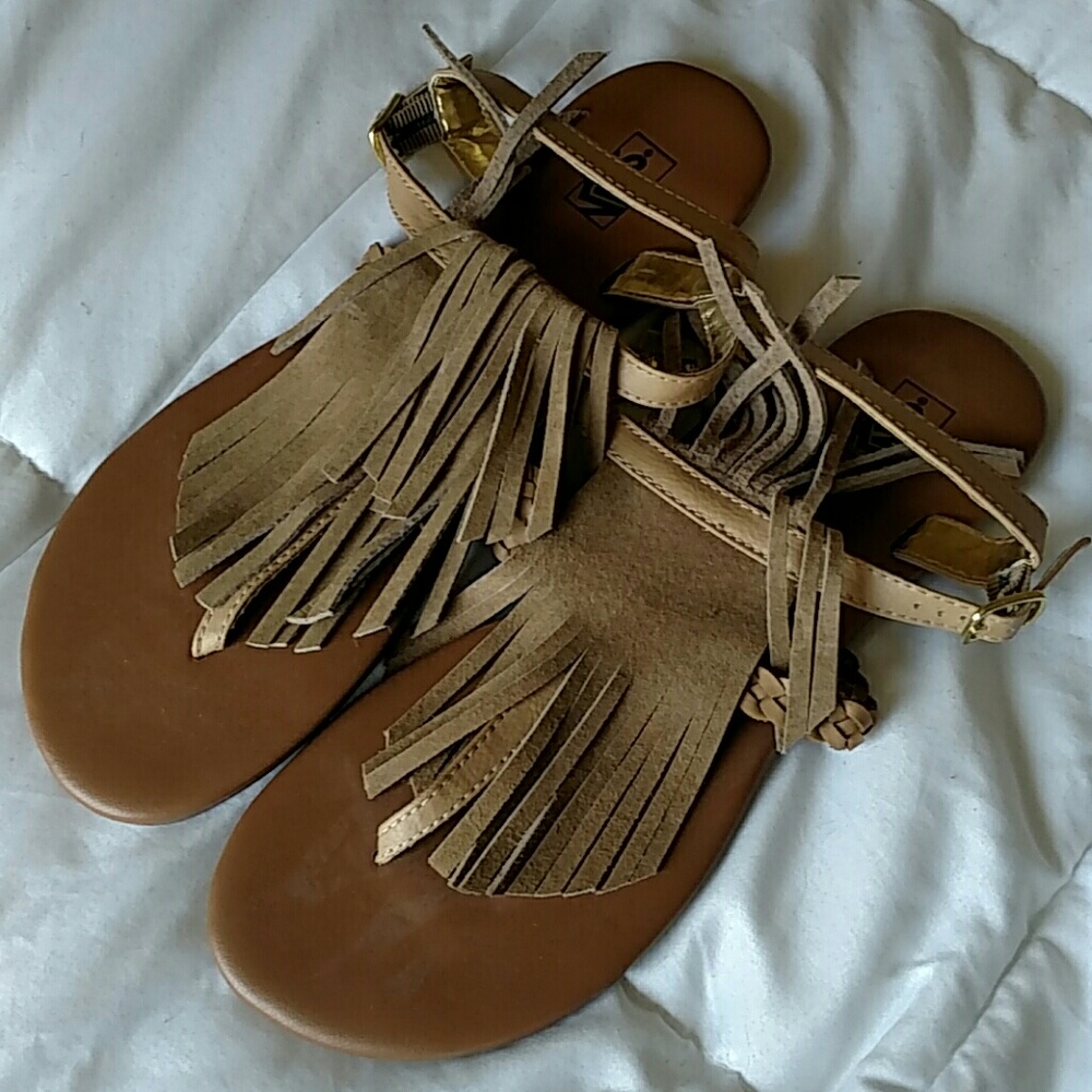 Vans fringe sandals