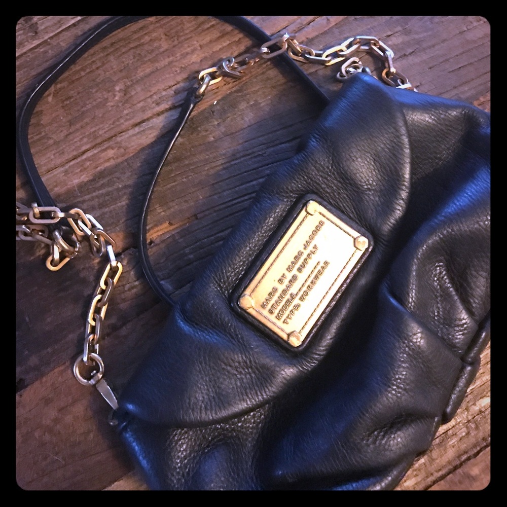MARC JACOBS GOLD CHAIN CROSSBODY