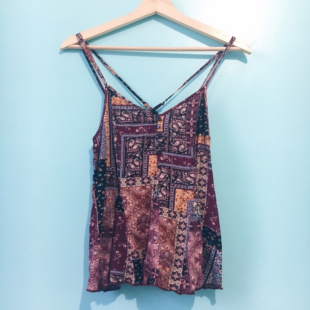 AMERICAN EAGLE Patterned Tank - Picture 2 of 8