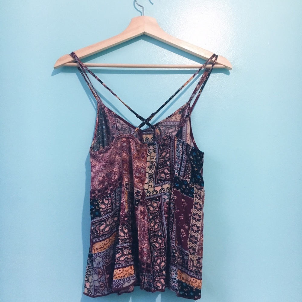 AMERICAN EAGLE Patterned Tank - Picture 3 of 8