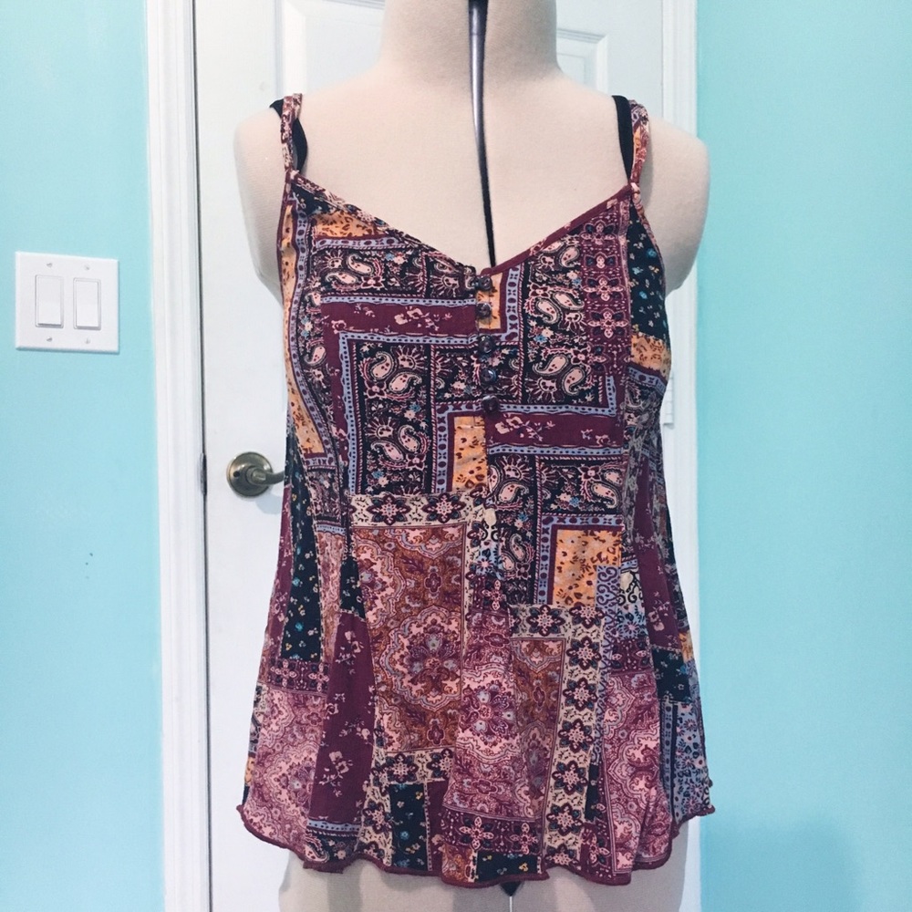 AMERICAN EAGLE Patterned Tank - Picture 7 of 8