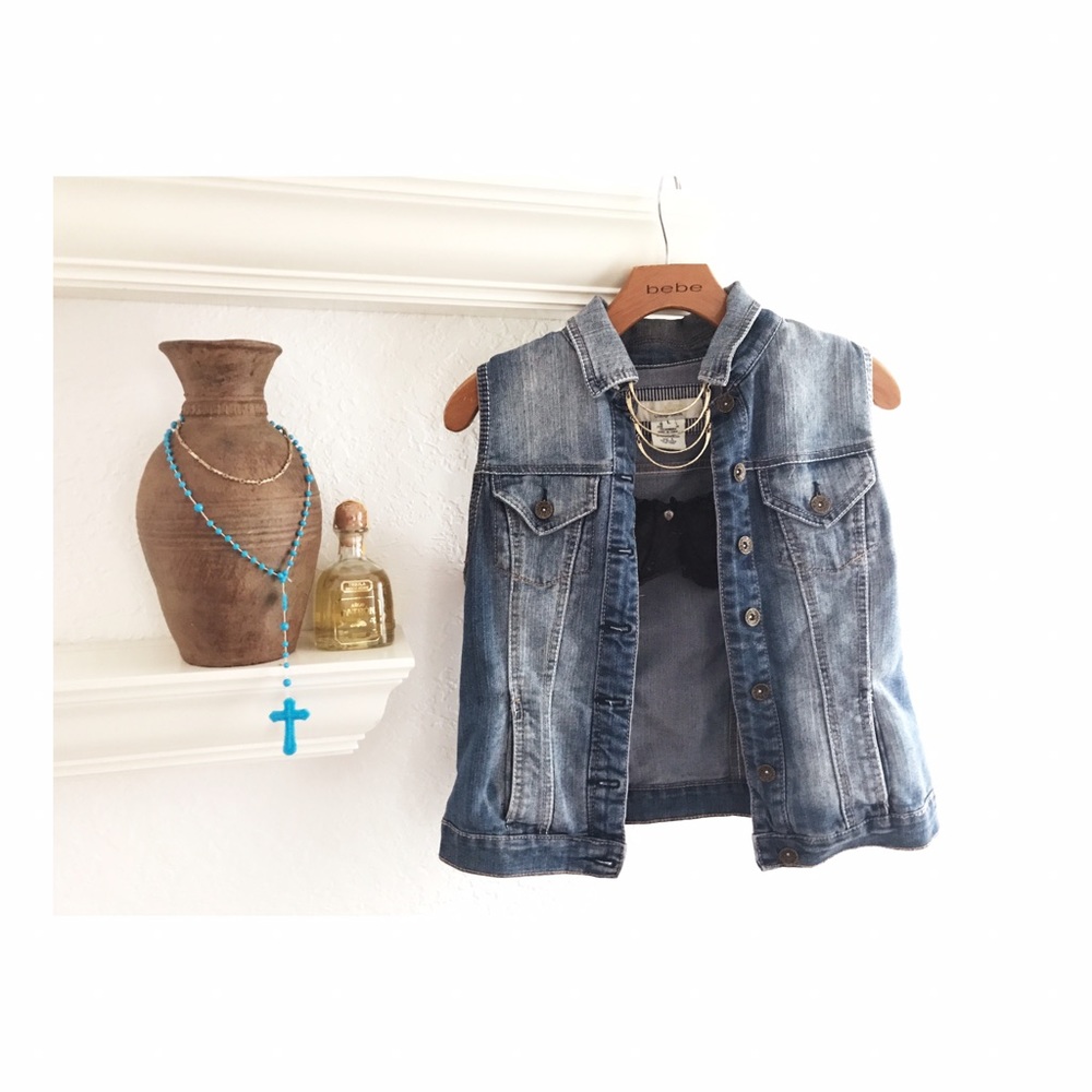 True Soulmate Vintage Denim Vest