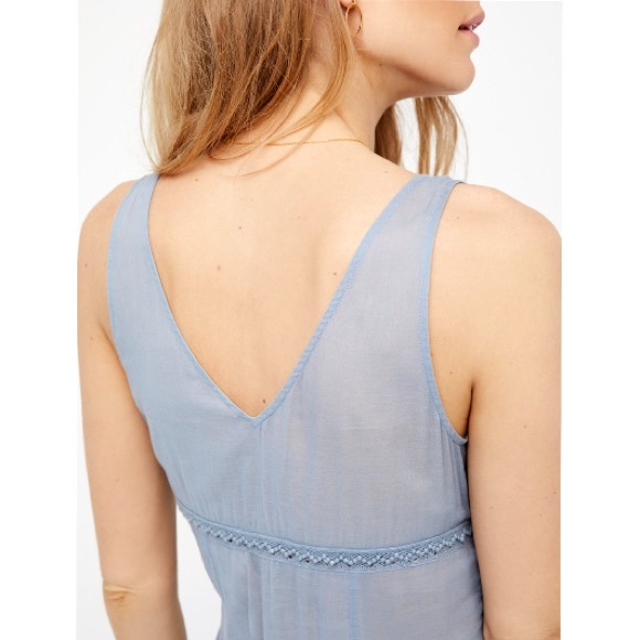 Buttonfront Maxi DRESS Blue Victoria Panel NEW!! - Picture 3 of 8