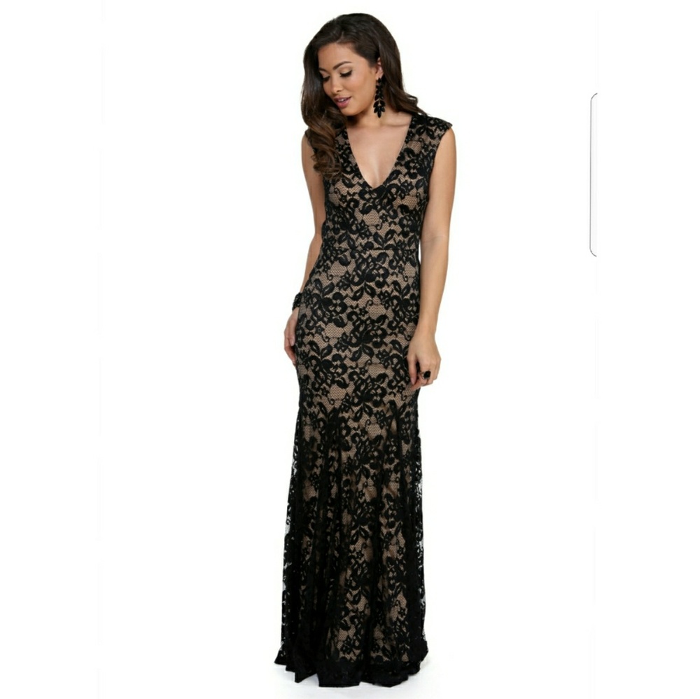 Black Lace Dress